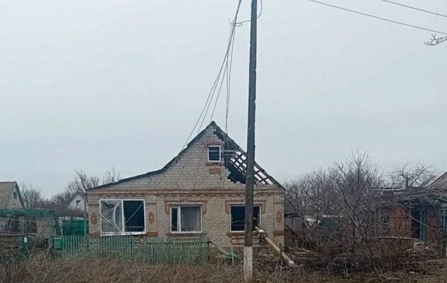 В Запорожской области в результате падения БПЛА пострадал мирный житель